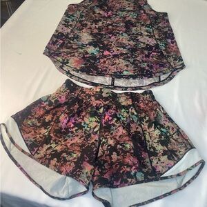 Lululemon Floral Activewear Set